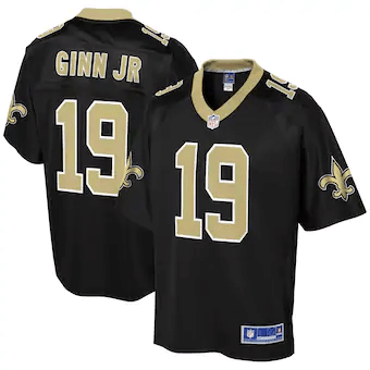 Ted Ginn Jr New Orleans Saints Nfl Pro Line Player Black 3D Jersey