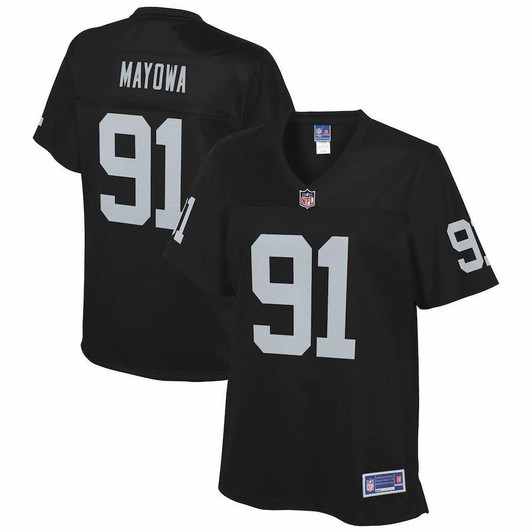 Benson Mayowa Las Vegas Raiders Nfl Pro Line Woteam Player Black 3D Jersey