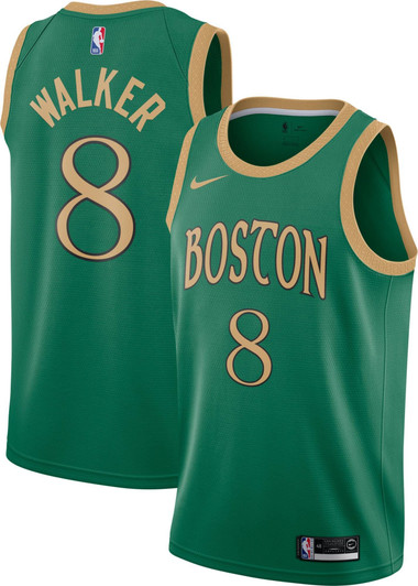 Nike Men'S Boston Celtics Kemba Walker Dri-Fit City Edition Swingman Jersey