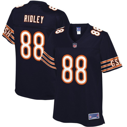 Riley Ridley Chicago Bears Nfl Pro Line Woplayer Navy 3D Jersey