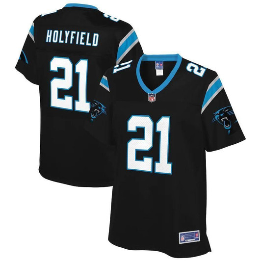 Elijah Holyfield Carolina Panthers Nfl Pro Line Woteam Color Player Black 3D Jersey