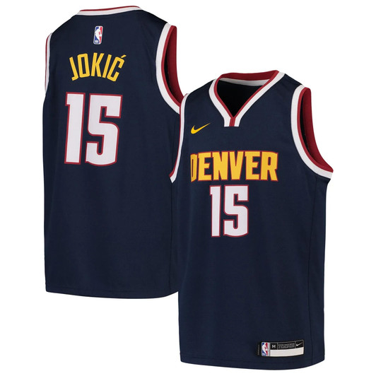 Nikola Jokic Denver Nuggets Nike Youth Swingman Jersey - Navy