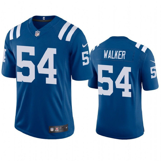 Indianapolis Colts Anthony Walker Royal 2021 Vapor Limited Mens 3D Jersey