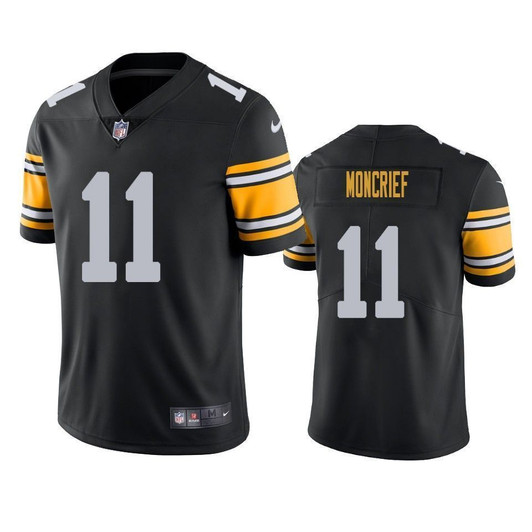 Pittsburgh Steelers Donte Moncrief Black Vapor Untouchable Limited 3D Jersey