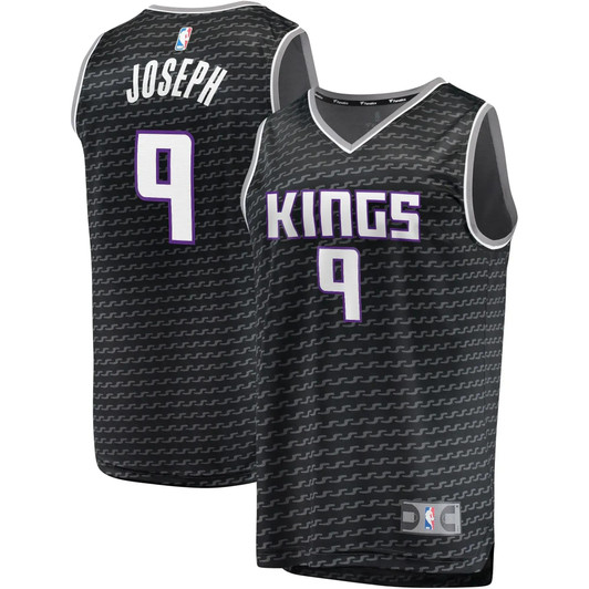 Cory Joseph Sacramento Kings Fanatics Branded Fast Break Player Replica Jersey - Statement Edition - Black
