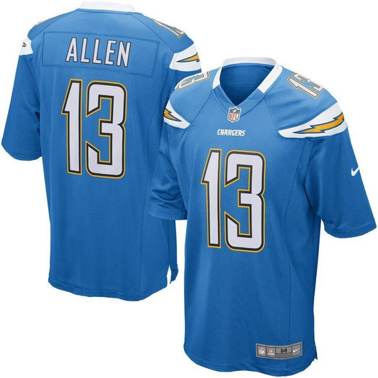 Keenan Allen Los Angeles Chargers Alternate Game Powder Blue 3D Jersey