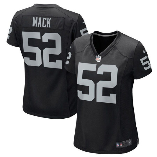 Khalil Mack Las Vegas Raiders Wogame Black 3D Jersey