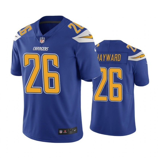 Los Angeles Chargers Casey Hayward Royal Color Rush Limited 3D Jersey