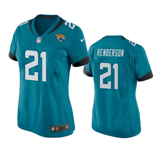 Jacksonville Jaguars C.J. Henderson Teal 2021 Nfl Draft Game 3D Jersey