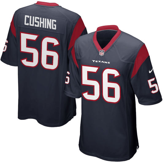 Brian Cushing Houston Texans Game Navy Blue 3D Jersey