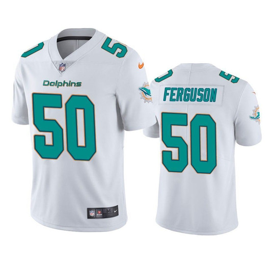 Miami Dolphins Blake Ferguson White Vapor Untouchable Limited 3D Jersey