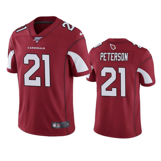 Arizona Cardinals Patrick Peterson Cardinal 100Th Season Vapor Limited 3D Jersey