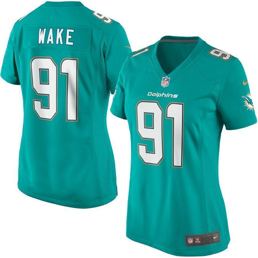 Cameron Wake Miami Dolphins Wogame Aqua 3D Jersey