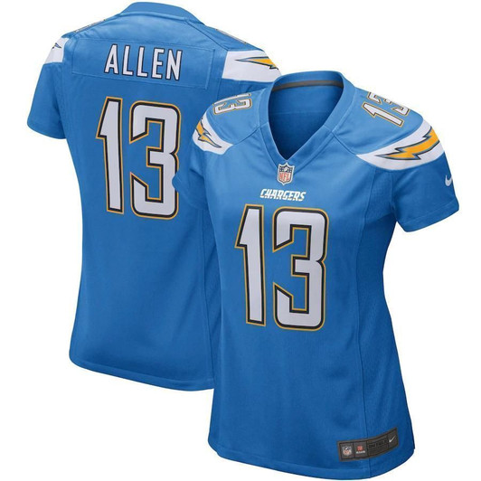 Keenan Allen Los Angeles Chargers Wogame Powder Blue 3D Jersey