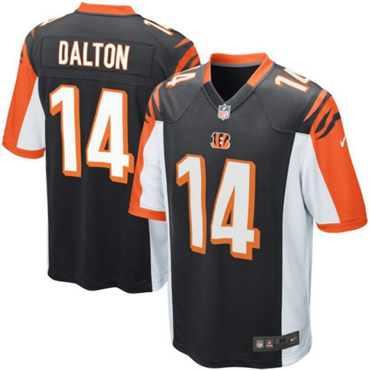 Andy Dalton Cincinnati Bengals Game Black 3D Jersey