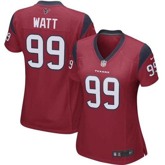 J.J. Watt Houston Texans Woplayer Game Red 3D Jersey