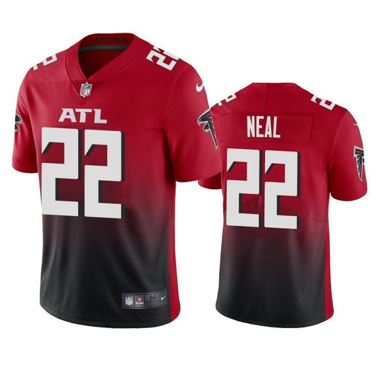 Atlanta Falcons Keanu Neal Red 2021 2Nd Alternate Vapor Limited Mens 3D Jersey