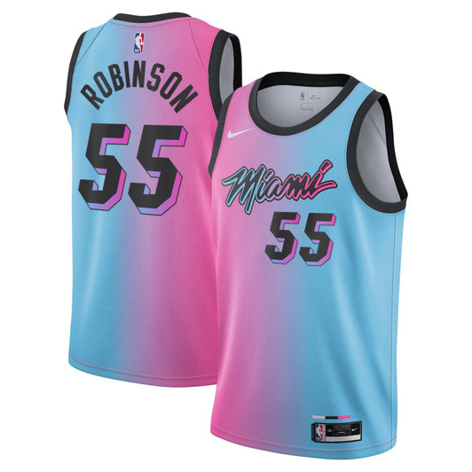 Miami Heat Nike City Edition Swingman Jersey - Duncan Robinson - Youth - 2020