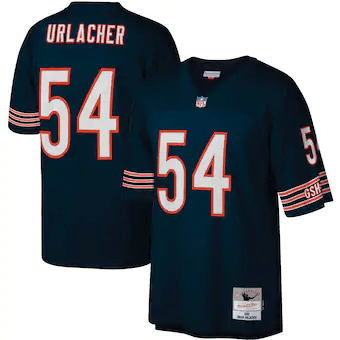 Brian Urlacher Chicago Bears Mitchell & Ness Legacy Navy 3D Jersey