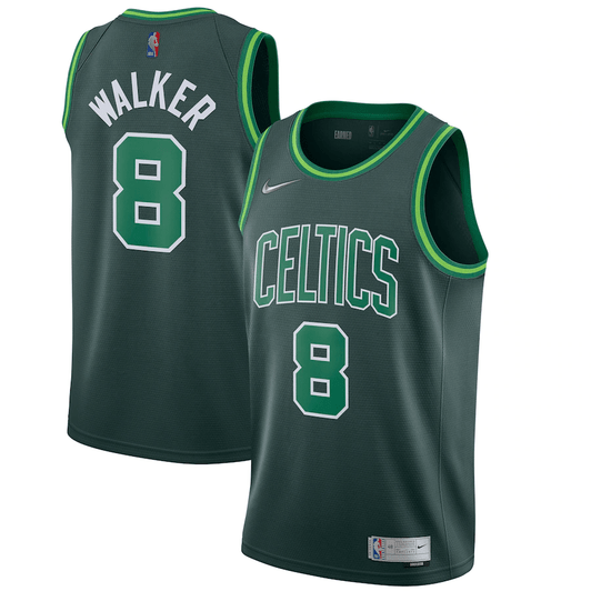 Kemba Walker Boston Celtics Nike 2020/21 Swingman Player Jersey Green – Earned Edition
