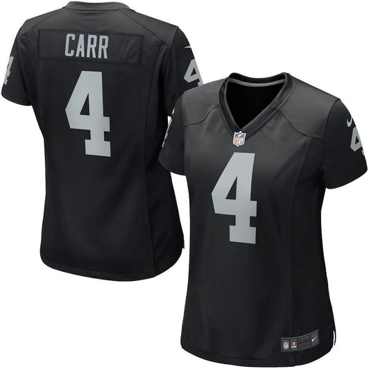 Derek Carr Las Vegas Raiders Wogame Black 3D Jersey