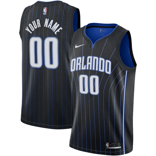 Orlando Magic Nike 2020/21 Swingman Custom Jersey – Icon Edition - Black