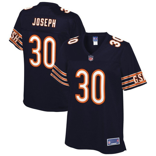Michael Joseph Chicago Bears Nfl Pro Line Woteam Player Navy 3D Jersey