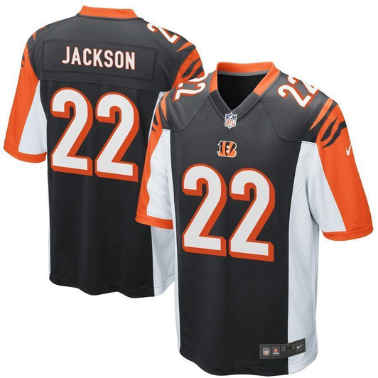 William Jackson Cincinnati Bengals Game Black 3D Jersey