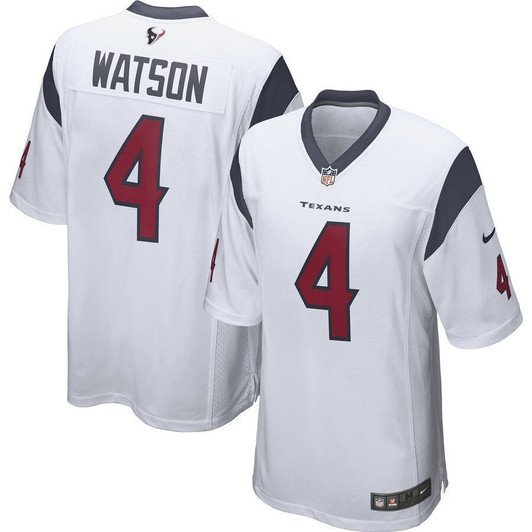 Deshaun Watson Houston Texans Player Game White 3D Jersey