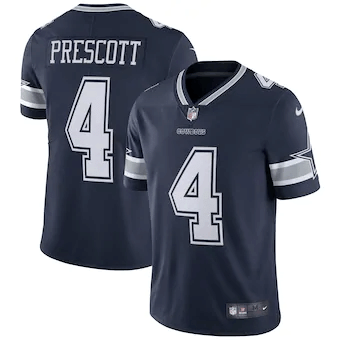 Dak Prescott Dallas Cowboys Vapor Untouchable Limited Player Navy 3D Jersey