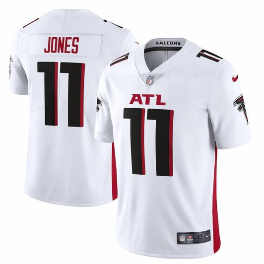 Atlanta Falcons Julio Jones White Vapor Limited 3D Jersey