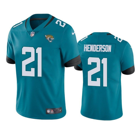 Jacksonville Jaguars C.J. Henderson Teal 2021 Nfl Draft Vapor Limited 3D Jersey