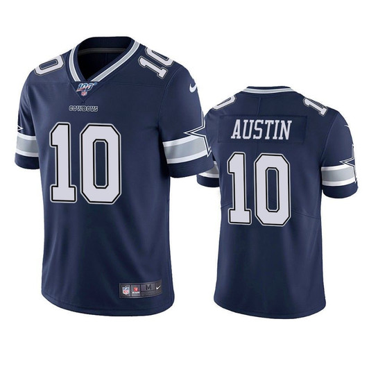 Dallas Cowboys Tavon Austin Navy 100Th Season Vapor Limited 3D Jersey