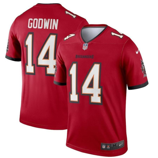 Tampa Bay Buccaneers Chris Godwin Red Legend 3D Jersey