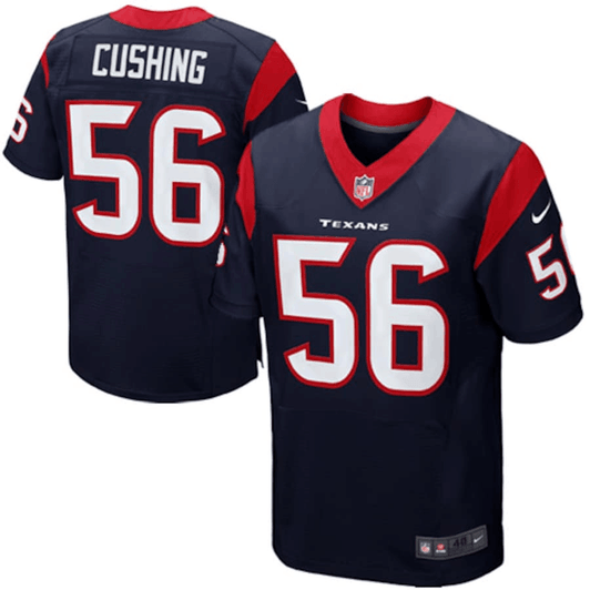 Brian Cushing Houston Texans Elite Navy Blue 3D Jersey