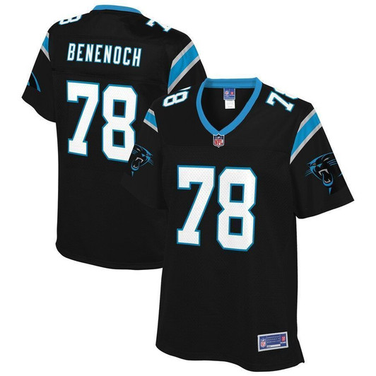 Caleb Benenoch Carolina Panthers Nfl Pro Line Woteam Color Player Black 3D Jersey