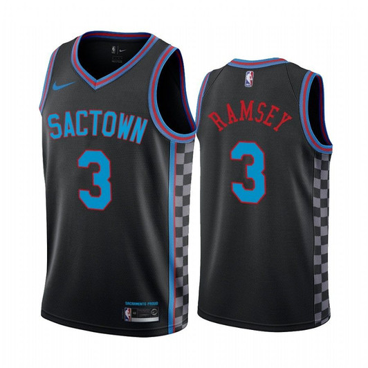 Jahmi'Us Ramsey Sacramento Kings 2020-21 Black City Jersey 2020 Nba Draft