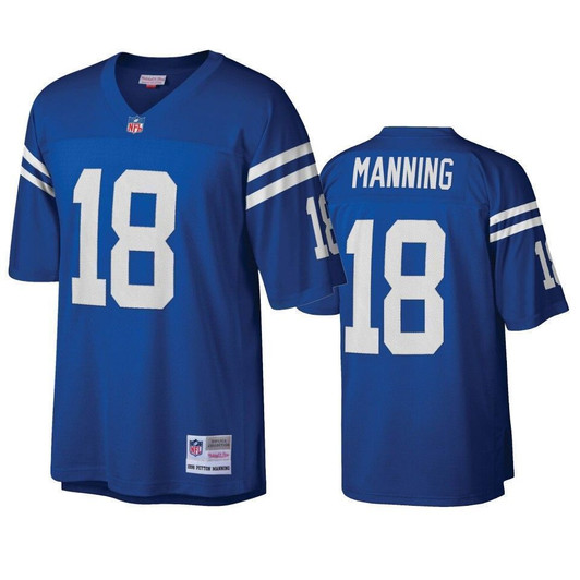 Indianapolis Colts Peyton Manning Royal Legacy Replica 3D Jersey