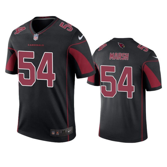 Arizona Cardinals Cassius Marsh Black Color Rush Legend 3D Jersey