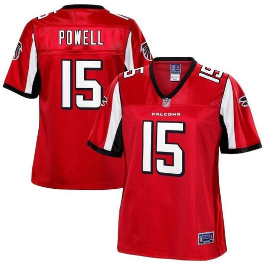 Brandon Powell Atlanta Falcons Nfl Pro Line Woplayer Red 3D Jersey