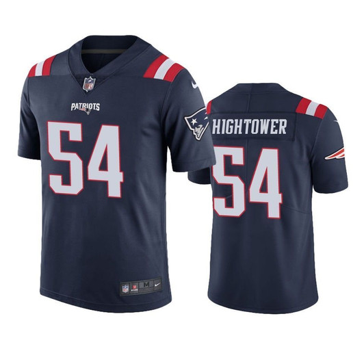 New England Patriots Dont'A Hightower Navy Color Rush Limited 3D Jersey