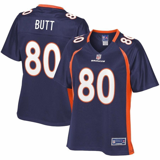 Jake Butt Denver Broncos Nfl Pro Line Woalternate Player Navy 3D Jersey