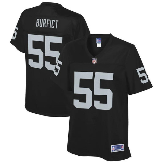 Vontaze Burfict Las Vegas Raiders Nfl Pro Line Woteam Player Black 3D Jersey