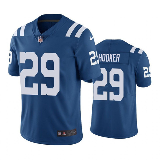 Indianapolis Colts Malik Hooker Royal Color Rush Limited 3D Jersey