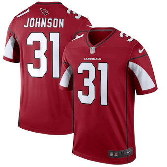 David Johnson Arizona Cardinals Legend Cardinal 3D Jersey