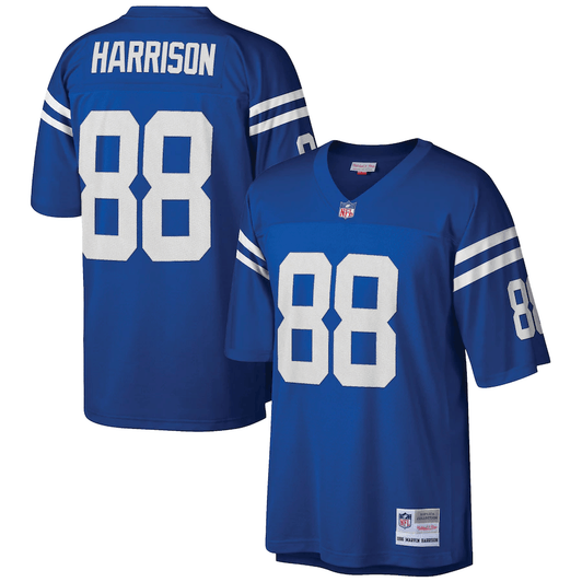 Marvin Harrison Indianapolis Colts Mitchell & Ness Retired Player Legacy Replica Royal 3D Jersey