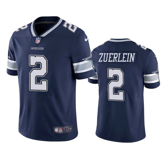 Greg Zuerlein Dallas Cowboys Navy Vapor Limited 3D Jersey