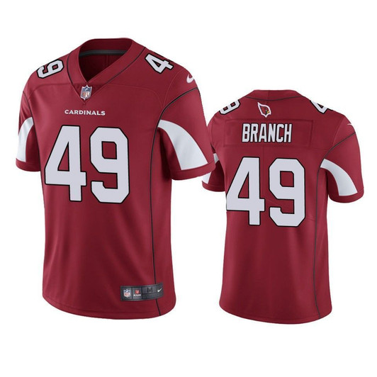 Arizona Cardinals Andre Branch Cardinal Vapor Limited 3D Jersey