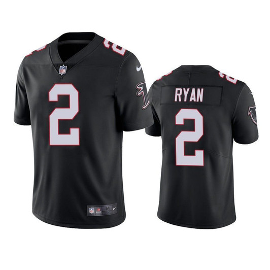 Atlanta Falcons Matt Ryan Black Vapor Untouchable Limited 3D Jersey