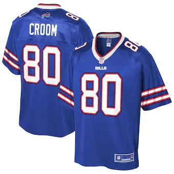 Jason Croom Buffalo Bills Nfl Pro Line Player Royal 3D Jersey